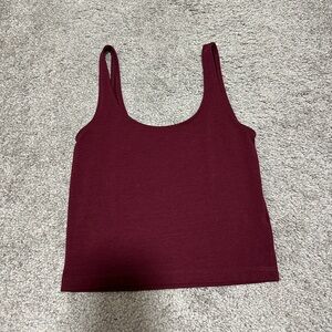 Forever 21 Maroon Tank Top